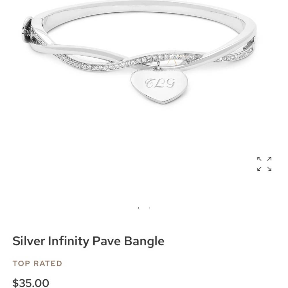 Silver Infinity Bracelet